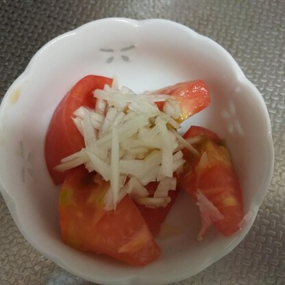 簡単にできて
さっぱりしていて
美味しかったです
真赤なトマトでこれからの気節にピッタシネ
(^-^)v